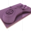 Sega 6-Button Joypad in Foam